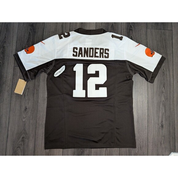 Shedeur Sanders #12 Cleveland Browns 2025 LIMITED Jersey Men's Size Large - Picture 3 of 5